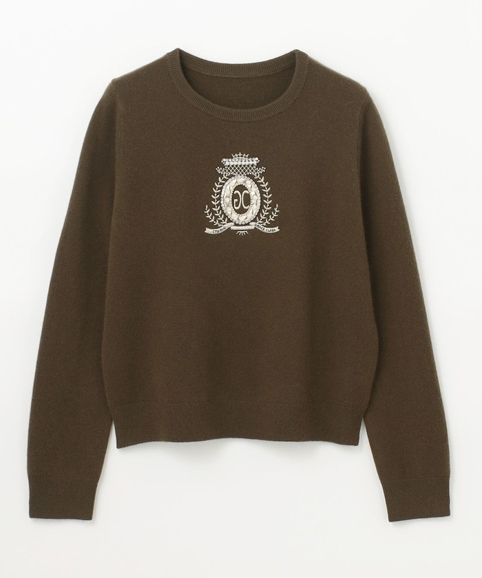 エンブレム刺繍ニットトップ(505656780)|阪急百貨店公式通販サイト