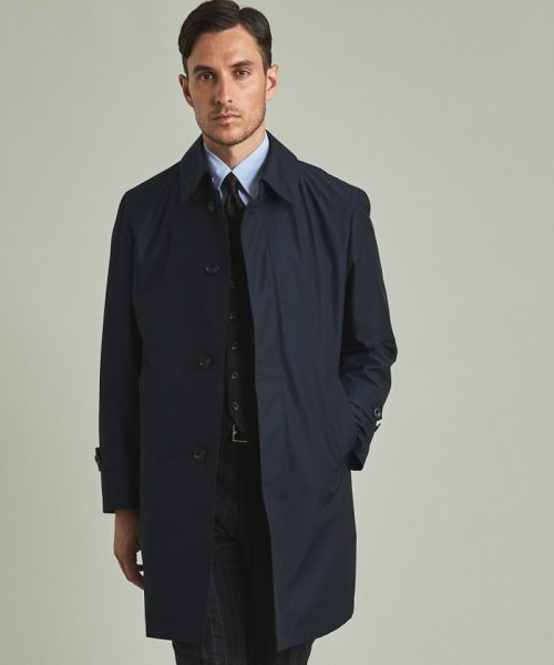 ラスタードビーメモリーラミネーション ステンカラーコート 撥水