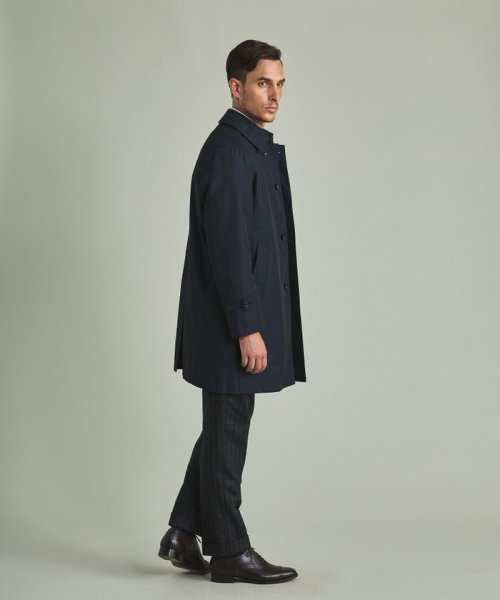 ラスタードビーメモリーラミネーション ステンカラーコート 撥水