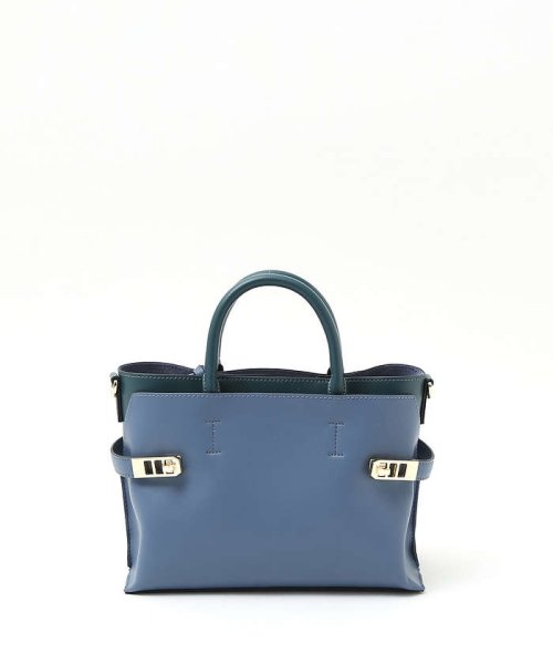 TVドラマ使用商品】Dual/ベルテッドスクエアminiトートBAG(505340069 