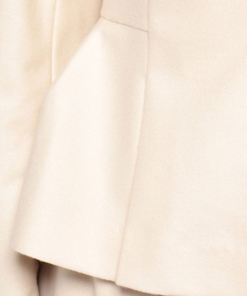 【セットアップ対応商品】ウールツイルジャージペプラムジャケット 着用サイズ なし あり 168cm 164cm