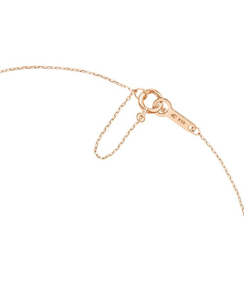 【10月誕生石】K10ピンクゴールド ネックレス K10ピンクゴールド 約8 0mm