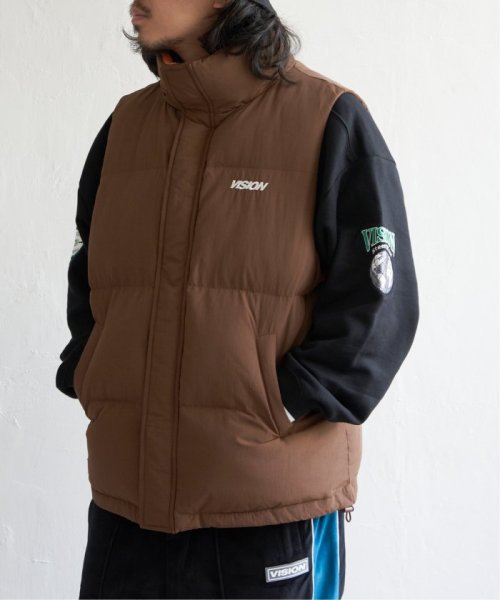 VENCE　EXCHANGE(ヴァンス　エクスチェンジ)/VISION STREET WEAR ヴィジョンストリートウェア中綿ナイロンベスト/img30