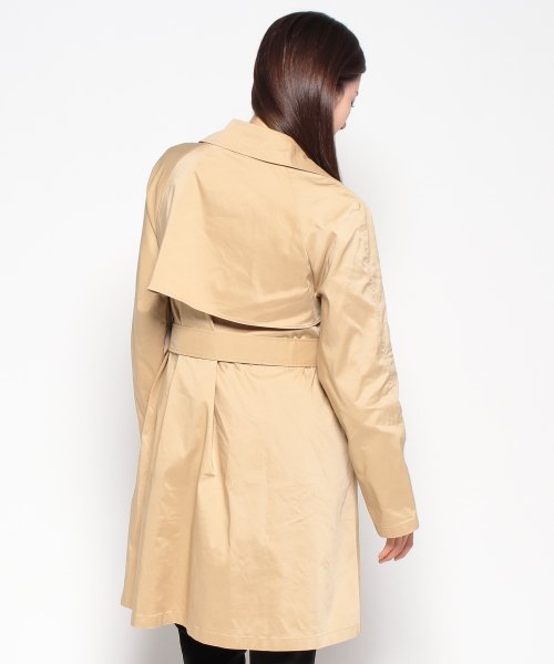 ミディ丈トレンチコート B80