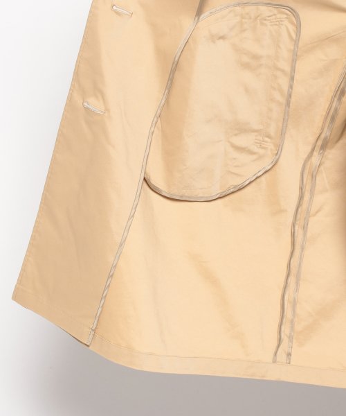 ミディ丈トレンチコート B80