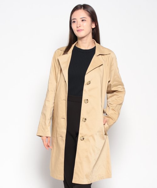 ミディ丈トレンチコート B80