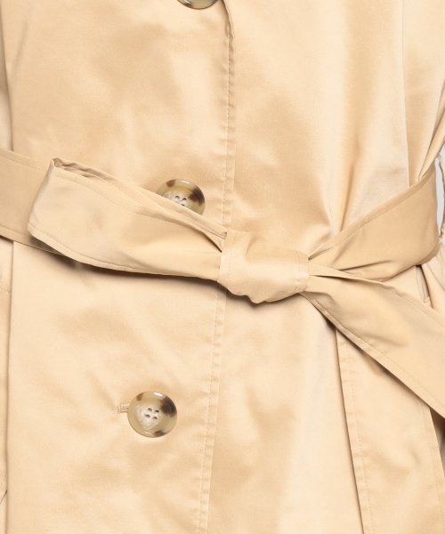 ミディ丈トレンチコート B80