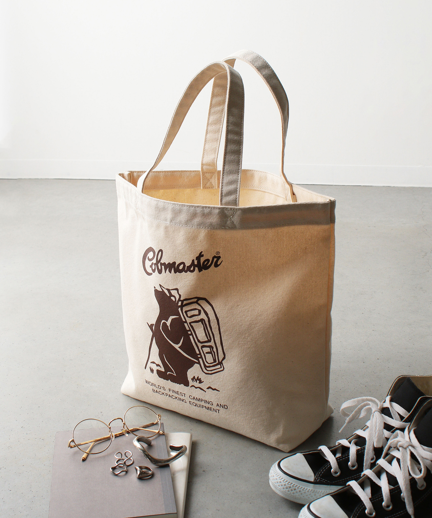 COBMASTER BEAR LOGO TOTE(505346296) | COBMASTER(COBMASTER) - MAGASEEK