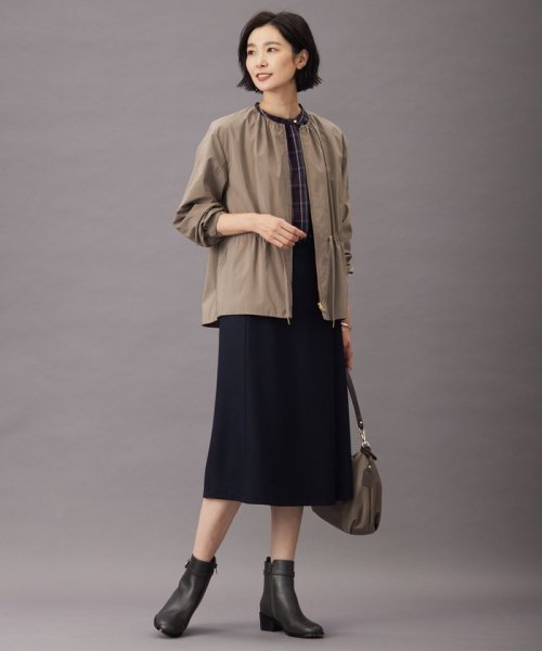 J.PRESS LADIES（LARGE SIZE）(J．プレス　レディス（大きいサイズ）)/【洗える・撥水】Artirosa ノーカラー ブルゾン/img10