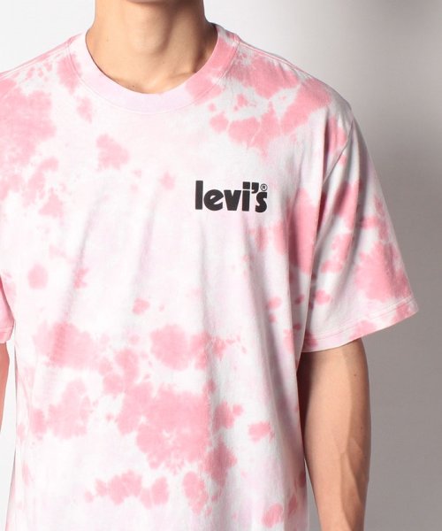 LEVI’S OUTLET(リーバイスアウトレット)/リラックスフィット Tシャツ ピンク PINK DYE/img03