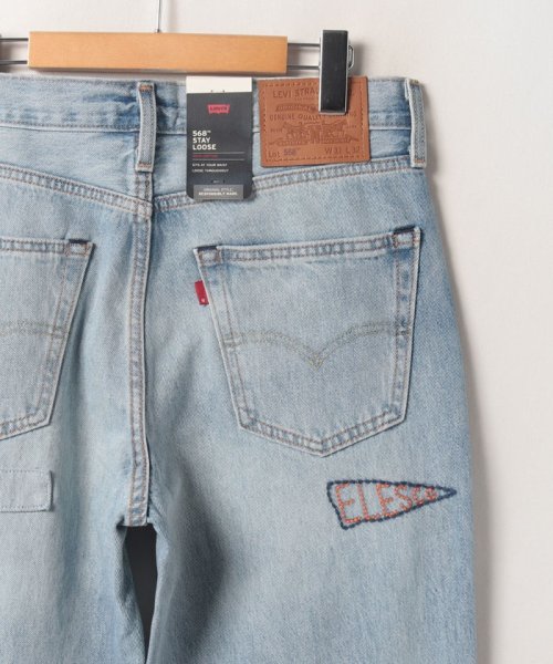 LEVI’S OUTLET(リーバイスアウトレット)/568(TM) STAY LOOSE ライトインディゴ DESTRUCTED/img03