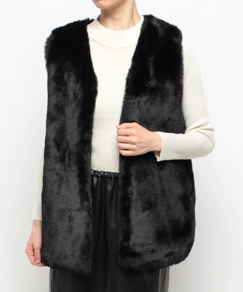 フェイクファーベスト【NEMIKA】 