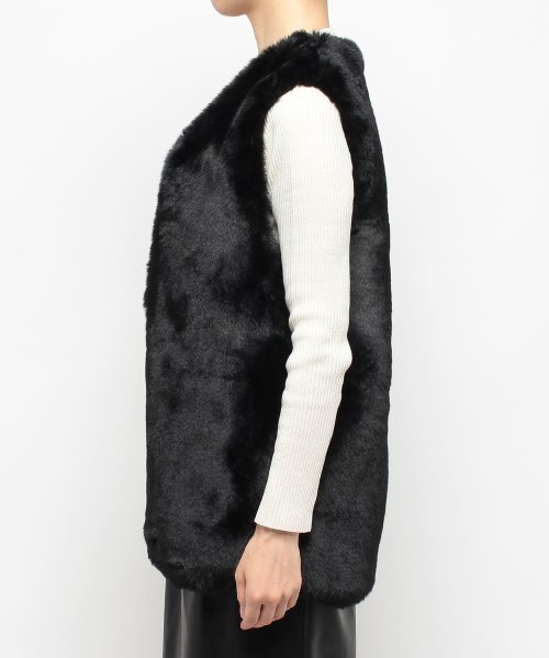 フェイクファーベスト【NEMIKA】 