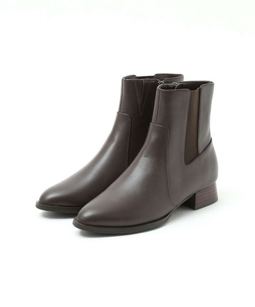 【最高ブーツ/ 3cmヒール】ラウンドトゥショートブーツ HYDRO STOPPER