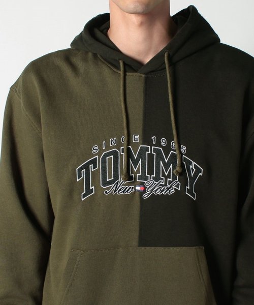 TOMMY JEANS(トミージーンズ)/リラックスバーシティツートーンパーカー/img03