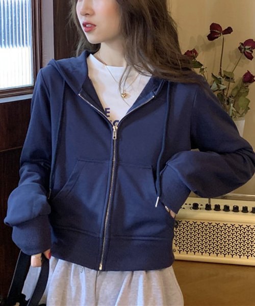 HALEY PESCA/【冷え対策にも】ショート丈ジップパーカー 人気・おすすめ｜多用途・生活用品におすすめ 口コミ人気 即納 日本国内発送・信頼対応