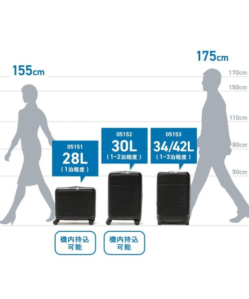 ACEGENE(エースジーン)/【日本正規品】 エースジーン キャリーバック スーツケース 機内持ち込み ace.GENE フロントオープン 小さめ 30L コンビクルーザーTR 05152/img28