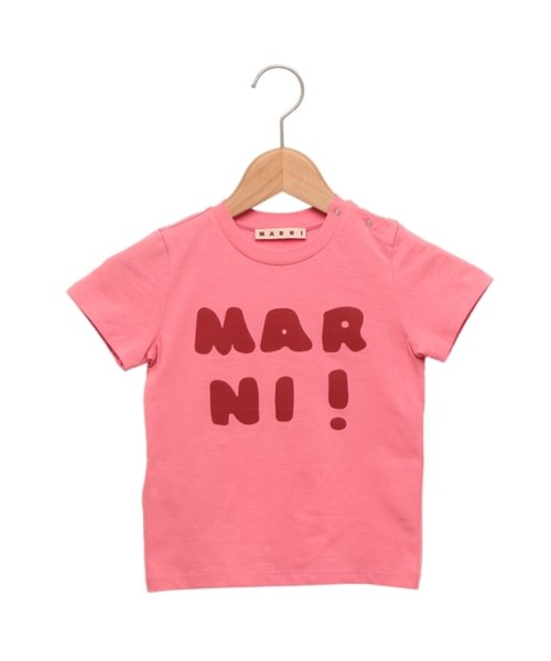 MARNI(マルニ)/マルニ Tシャツ カットソー ベビー ロゴ ピンク キッズ MARNI M00916M00HZMT65B 0M338/img01