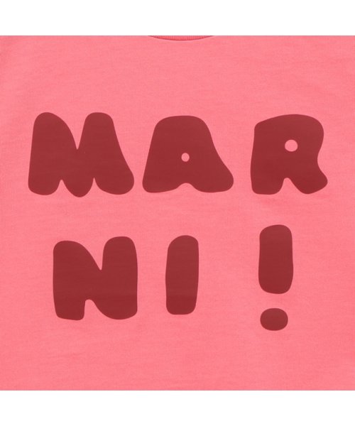 MARNI(マルニ)/マルニ Tシャツ カットソー ベビー ロゴ ピンク キッズ MARNI M00916M00HZMT65B 0M338/img06