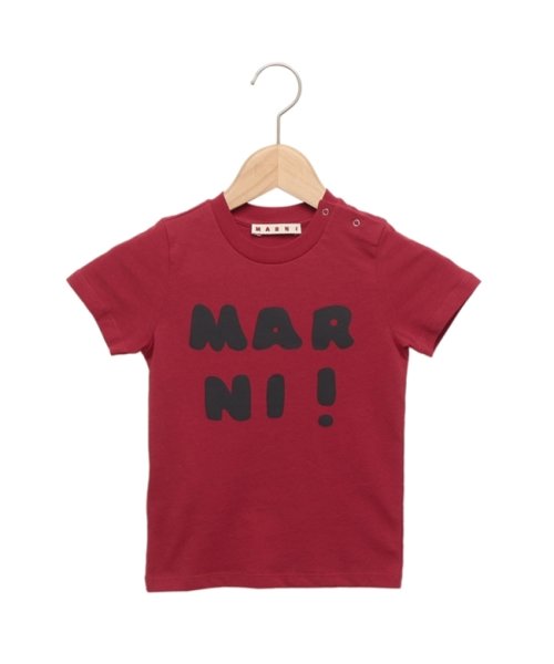 MARNI(マルニ)/マルニ Tシャツ カットソー ベビー ロゴ レッド キッズ MARNI M00916M00HZMT65B 0M400/img01