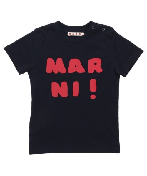 MARNI(マルニ)/マルニ Tシャツ カットソー ベビー ロゴ ネイビー キッズ MARNI M00916M00HZMT65B 0M803/img05