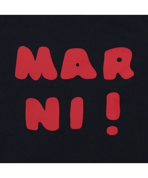 MARNI(マルニ)/マルニ Tシャツ カットソー ベビー ロゴ ネイビー キッズ MARNI M00916M00HZMT65B 0M803/img06
