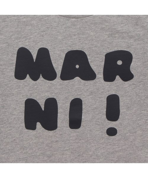 MARNI(マルニ)/マルニ Tシャツ カットソー ベビー ロゴ グレー キッズ MARNI M00916M00HZMT65B 0M903/img06