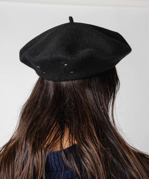 MAISON MARGIELA(メゾンマルジェラ)/メゾン マルジェラ MAISON MARGIELA ヘビーウール ベレー SI0TC0001 S60384 ベレー帽 HEADWEAR レディース 帽子 フェル/img05