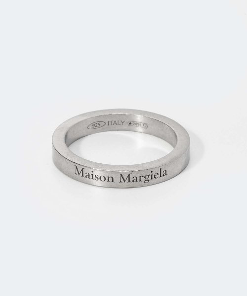 MAISON MARGIELA(メゾンマルジェラ)/メゾン マルジェラ MAISON MARGIELA SM1UQ0080 SV0158 リング RING メンズ レディース アクセサリー ロゴ スモール 指輪 /img01