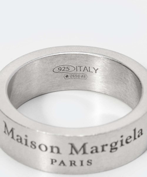 MAISON MARGIELA(メゾンマルジェラ)/メゾン マルジェラ MAISON MARGIELA SM1UQ0081 SV0158 リング RING メンズ レディース アクセサリー ロゴ ミディアム 指輪/img04