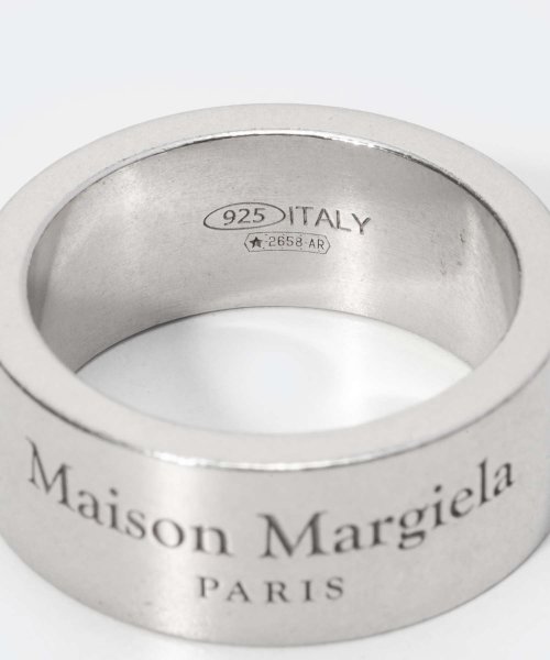 MAISON MARGIELA(メゾンマルジェラ)/メゾン マルジェラ MAISON MARGIELA SM1UQ0082 SV0158 リング RING メンズ レディース アクセサリー ロゴ ラージ 指輪 ギ/img04