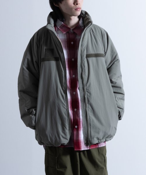 Nylaus(ナイラス)/Reproduction Washed Nylon Super Loose Padded LEVEL7 Jacket / リプロダクト ワッシャーナイロン スー/img01