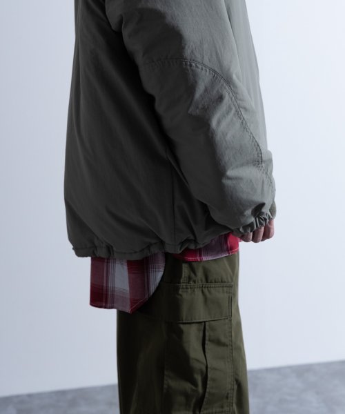 Nylaus(ナイラス)/Reproduction Washed Nylon Super Loose Padded LEVEL7 Jacket / リプロダクト ワッシャーナイロン スー/img08