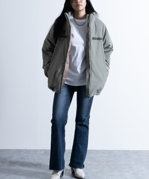 Nylaus(ナイラス)/Reproduction Washed Nylon Super Loose Padded LEVEL7 Jacket / リプロダクト ワッシャーナイロン スー/img13