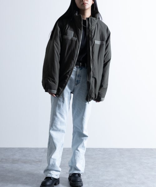 Nylaus(ナイラス)/Reproduction Washed Nylon Super Loose Padded LEVEL7 Jacket / リプロダクト ワッシャーナイロン スー/img19