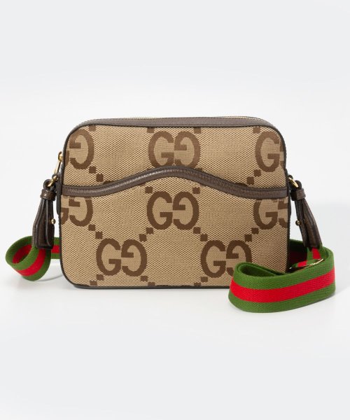 GUCCI(グッチ)/グッチ GUCCI 675891 UKMDG ボディバッグ L MESSG M GG JUMBO CANVAS GG メンズ バッグ ジャンボGG メッセンジャ/img01