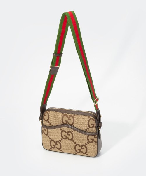 GUCCI(グッチ)/グッチ GUCCI 675891 UKMDG ボディバッグ L MESSG M GG JUMBO CANVAS GG メンズ バッグ ジャンボGG メッセンジャ/img04