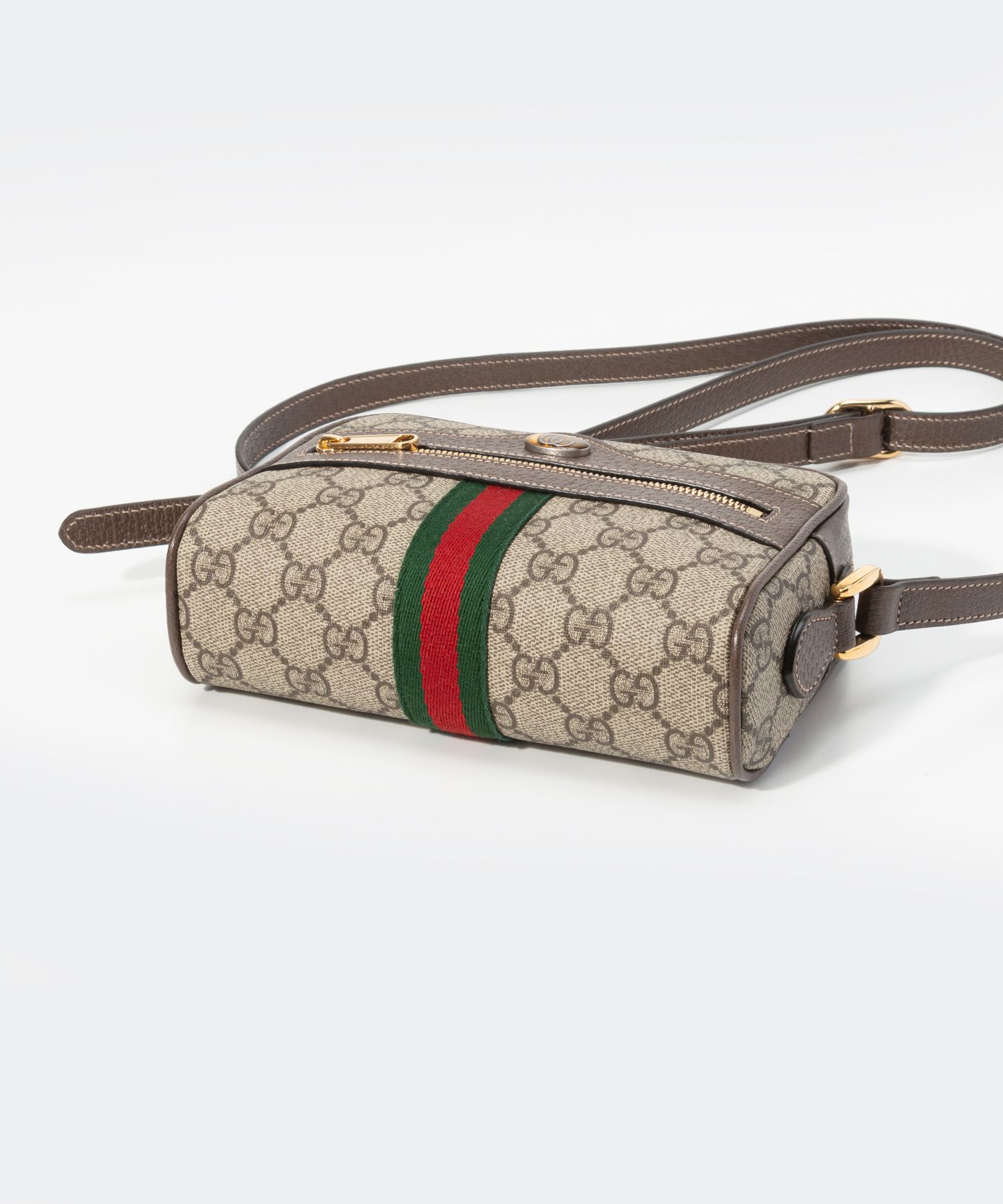 新作 袋付き GUCCI グッチ GGストリーム グリーン キャップ 帽子 - 帽子