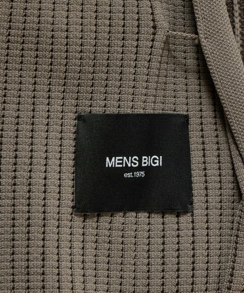 Men's Bigi(メンズビギ)/たて畝ニットジャージテーラードジャケット＜セットアップ対応＞/img23