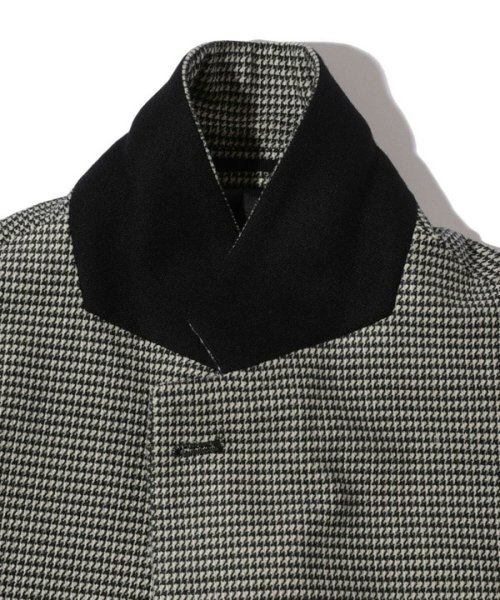 トリコットコーデュロイ千鳥格子プリントテーラードジャケット＜セットアップ対応＞ 