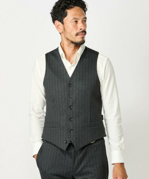 Men's Bigi(メンズビギ)/【ACTIVE TAYLOR】エクストラTRジャージプリントベスト＜スリーピース対応＞/img06