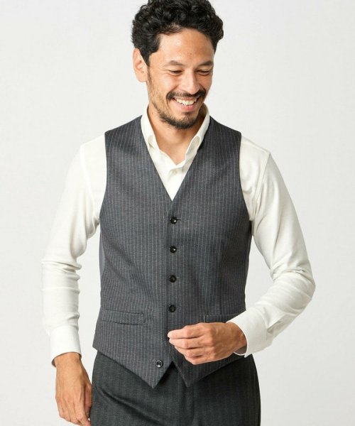 Men's Bigi(メンズビギ)/【ACTIVE TAYLOR】エクストラTRジャージプリントベスト＜スリーピース対応＞/img07