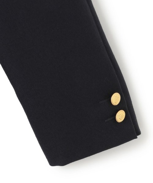 【J.PRESS BASIC】ペピンメリノサキソニー 紺ブレザー / 総裏地 そのため白度が高く不純物の混入が少ない良質な羊毛が作ることができ