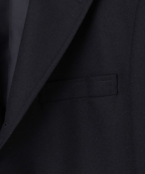 【J.PRESS BASIC】ペピンメリノサキソニー 紺ブレザー / 総裏地 そのため白度が高く不純物の混入が少ない良質な羊毛が作ることができ