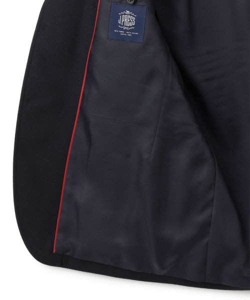 【J.PRESS BASIC】ペピンメリノサキソニー 紺ブレザー / 総裏地 そのため白度が高く不純物の混入が少ない良質な羊毛が作ることができ