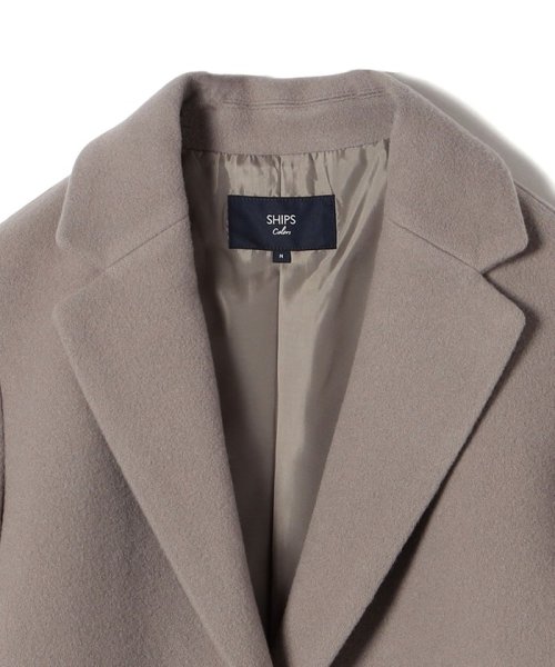 SHIPS Colors:ウール パイル チェスター コート SHIPS