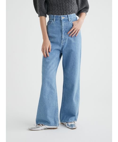 ハイウエストデニムパンツ 予めご了承ください