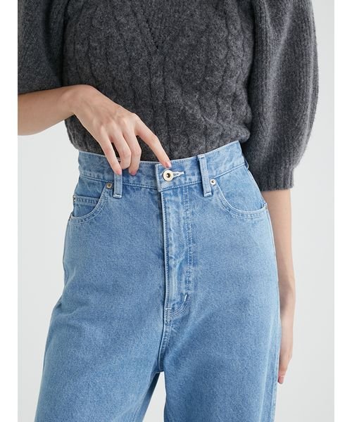 ハイウエストデニムパンツ 予めご了承ください