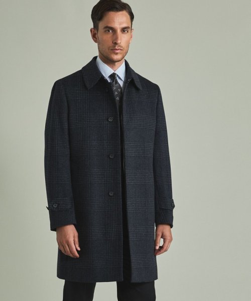 アンゴラビーバー ステンカラーコート 