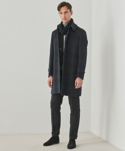 アンゴラビーバー ステンカラーコート 